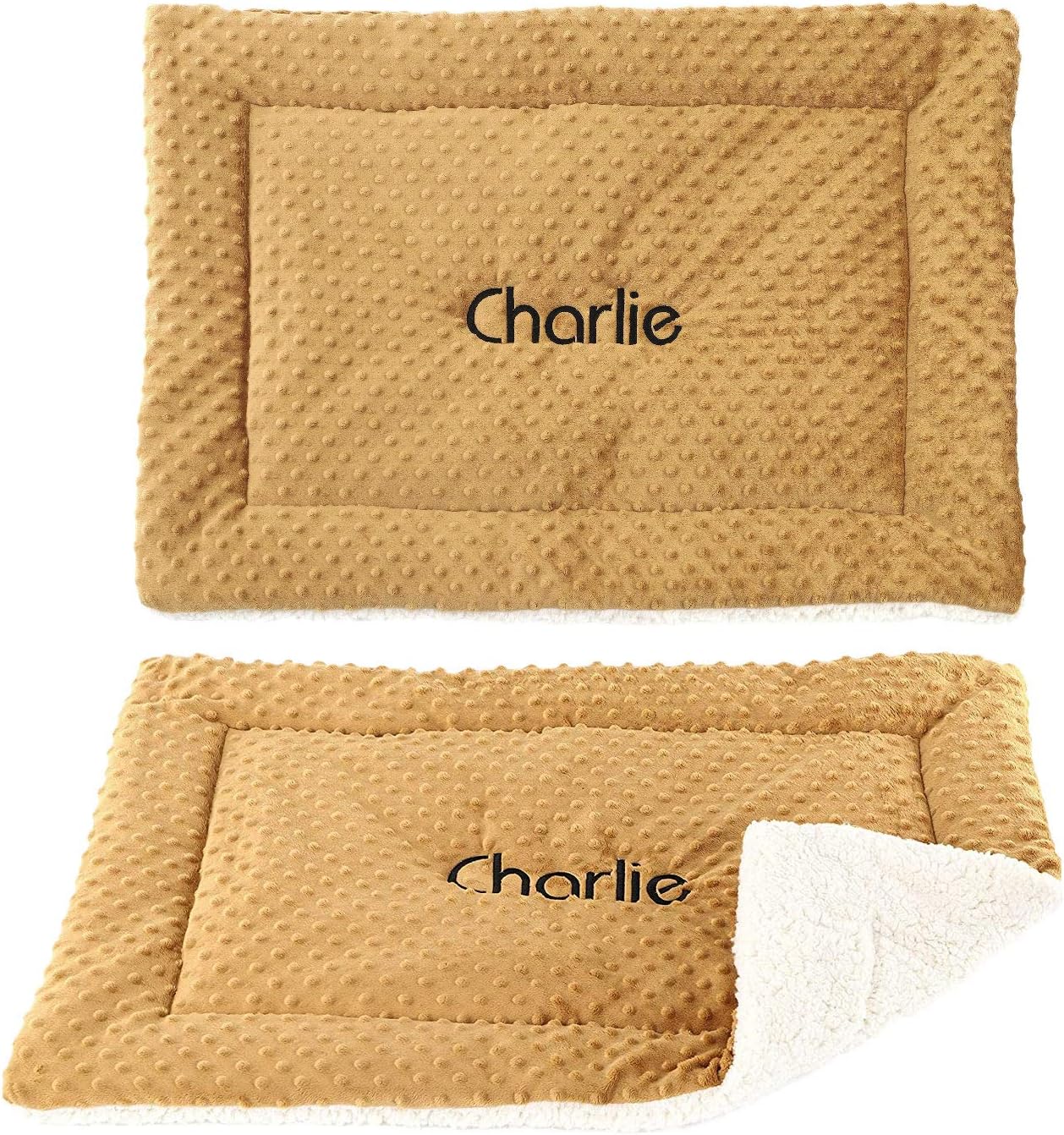 berry bebe Personalized Dog Mat, Gifts for Dogs, Dog Crate