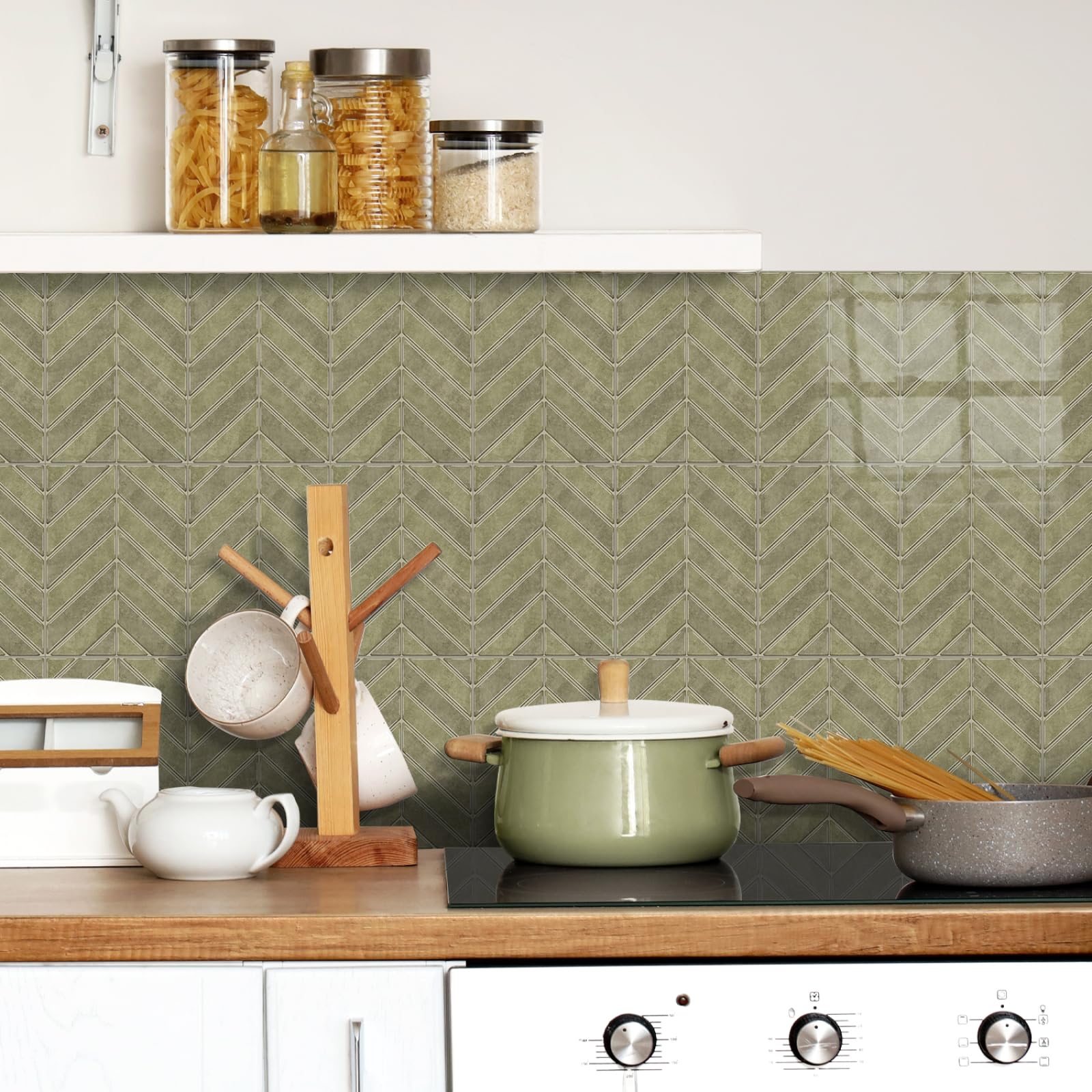 Pavimento Pvc Adesivo Piastrelle Adesive Cucina Bagno Adesivi Murali