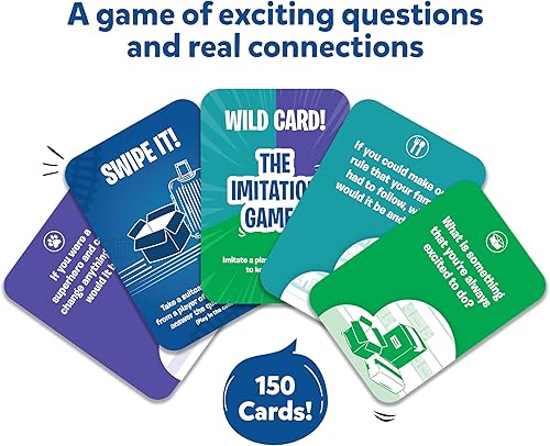 Miniatura 2 de Skillmatics Juego de cartas tren de pensamiento, diversión para la noche de juegos familiares, juguetes educativos, juegos de viaje para niños,