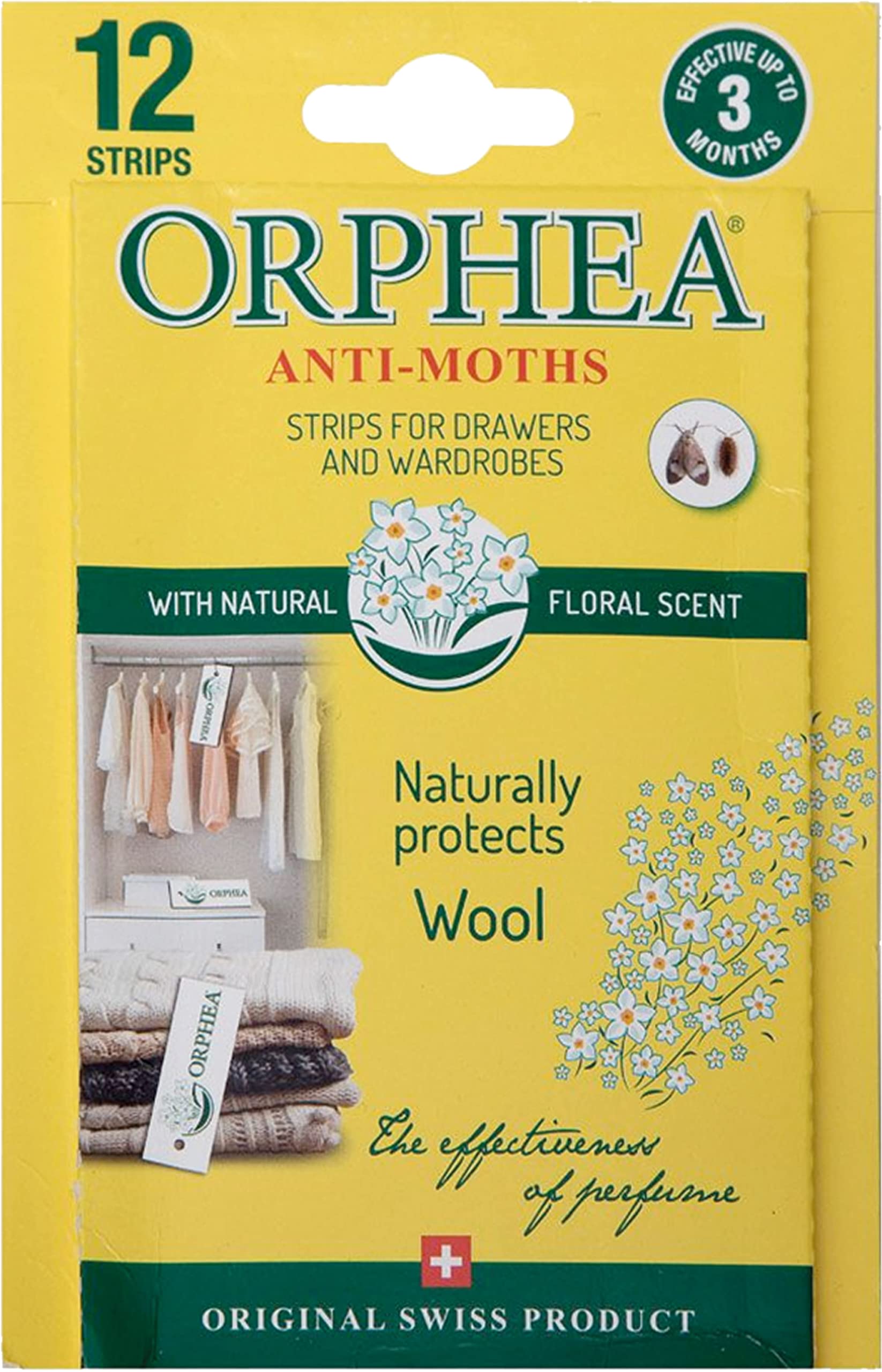 Buy Orphea Anti Moth Strips Floral Scented Moth Repellent for