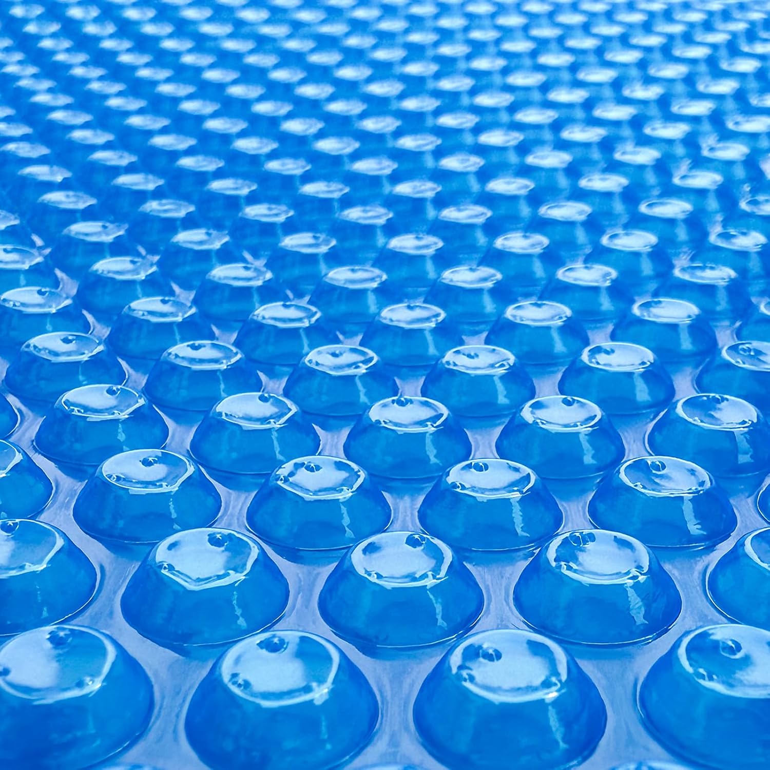 Solar Pool Cover 6x12 Foot Rectangle, 10Mil Blue Bubble Pool Blanket for Inground & Above-Ground Pools | Solar Heating Cover | UV-Resistant & Energy Efficient 6 x 12 ft