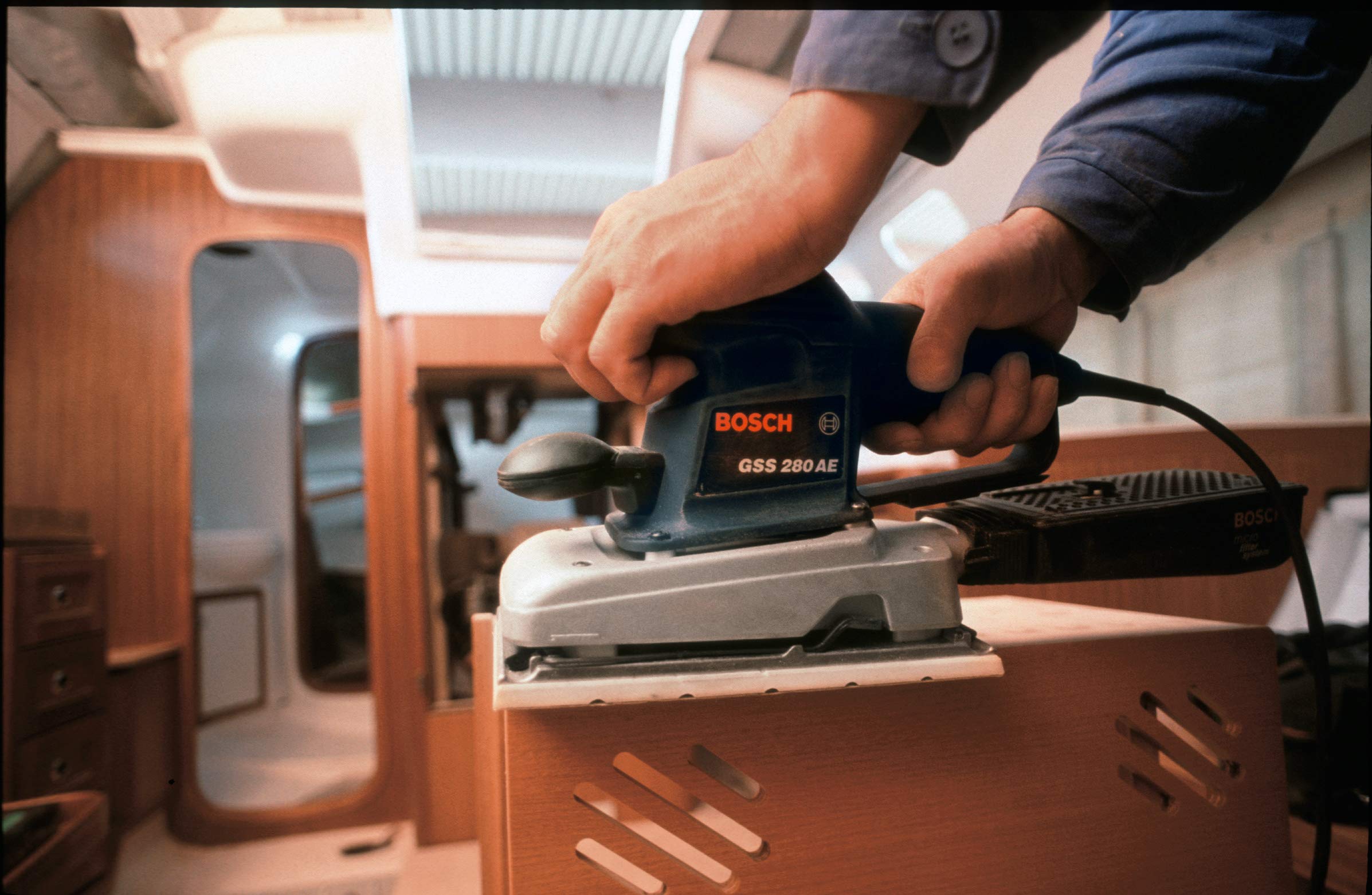 Feuille Abrasive Bosch Professional C420 Standard - G40, 230x280 Mm - Pour Bois Et Peinture (ponceuse Excentrique)