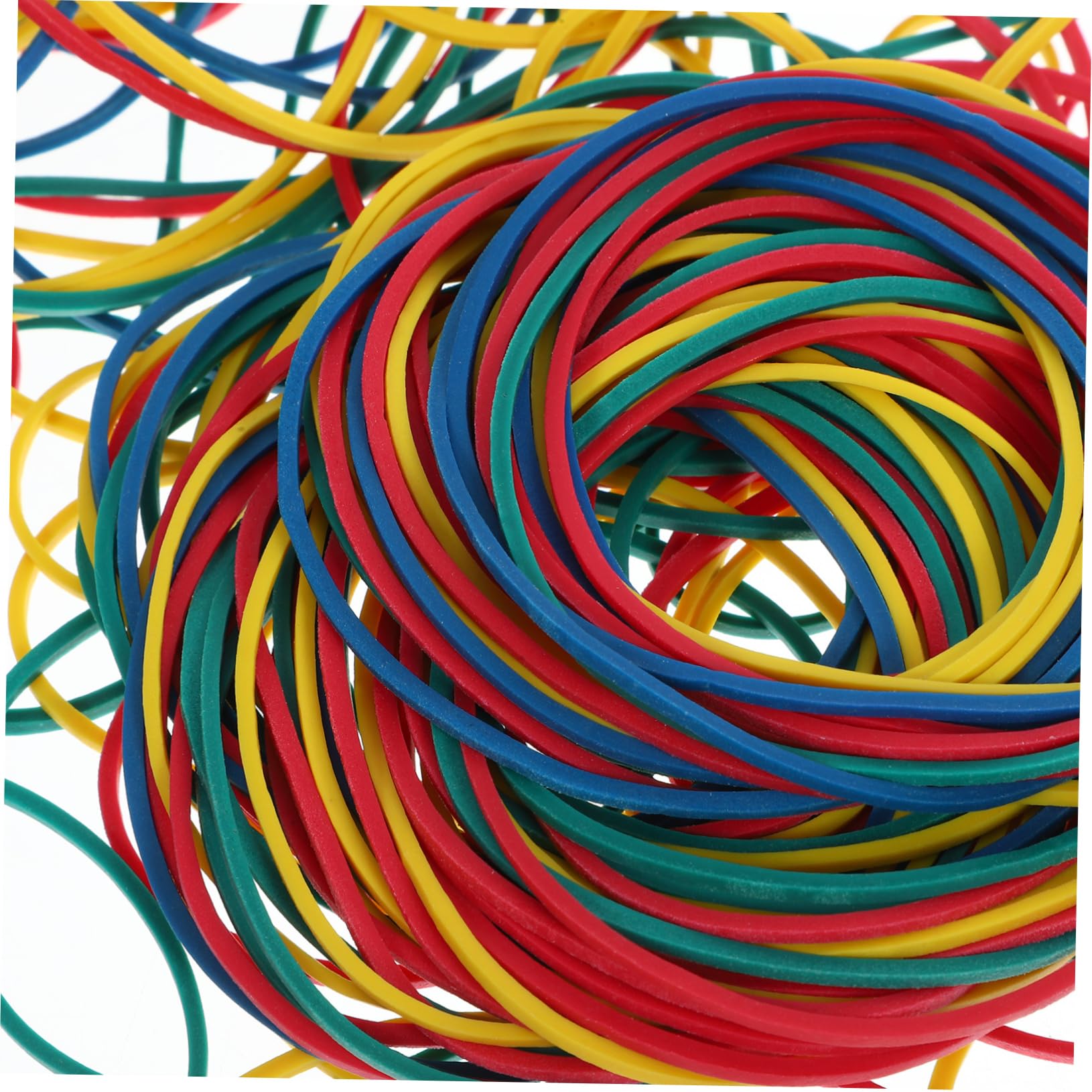 STOBOK 1tasche Multifunktionale Gummibänder Bunten Farben Elastische Gummiringe Für Büro Haushalt Und Diy-projekte Packung Durchmesser