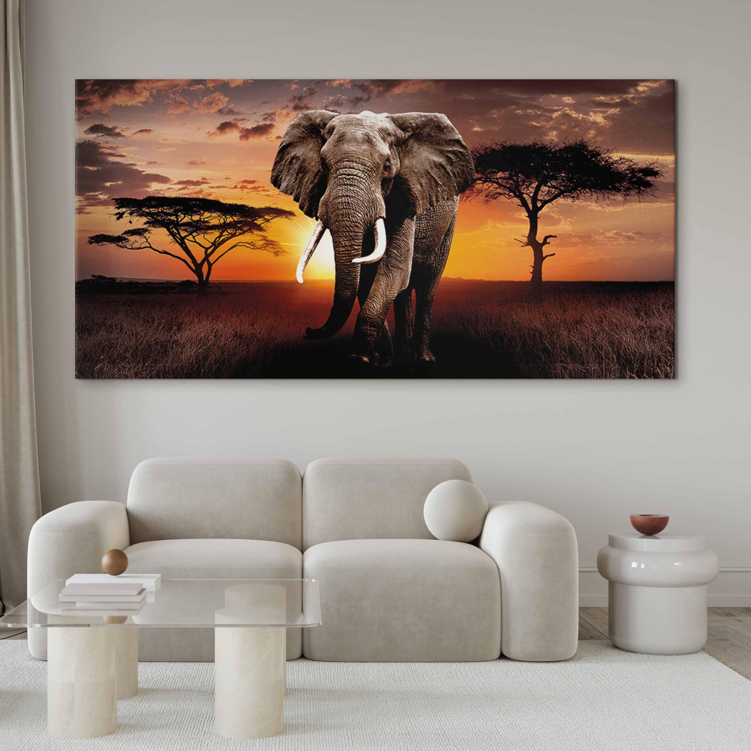murando - Grand Tableau Mural Décoration Moderne Chambre, Animal, 160x80 cm