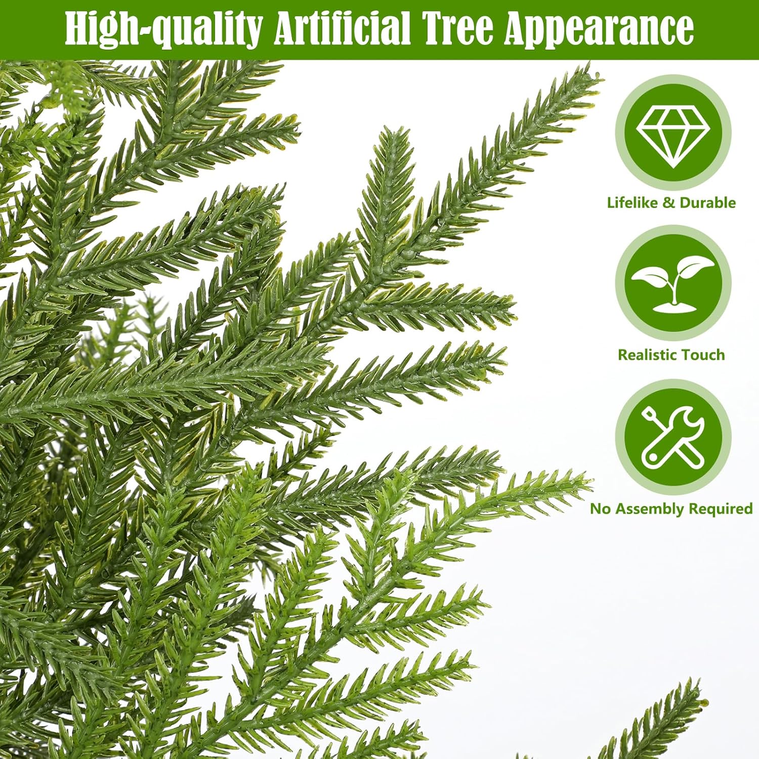 2.6FT Artificial Small Mini Pine Tree for Tabletop, Real Touch 31 inch Premium Artificial Topiary Tree Potted Plants for Home Tabletop Entryway Living Room Indoor Outdoor Decor
