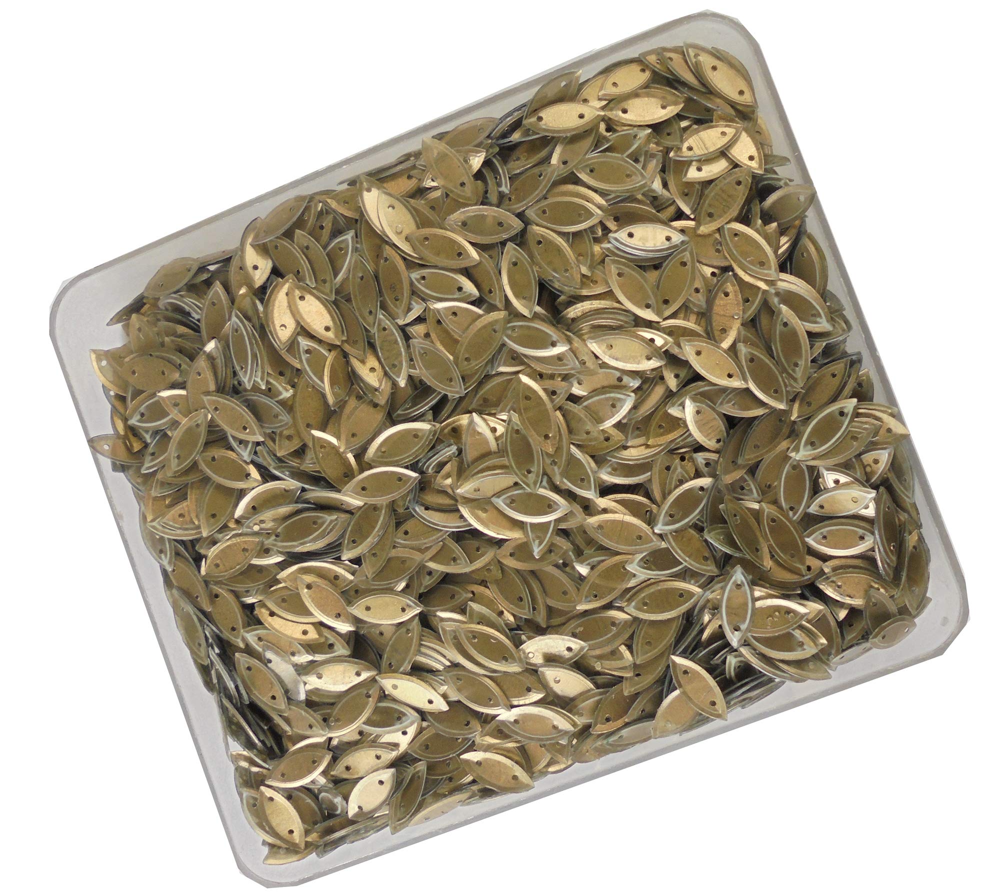 eshoppee 200 gm Leaf Shape Brown Colour Sequins Sitara, for Jewellery Making Embroidery Material Art and Craft DIY kit, Glitter Sequince Rhinestones Beads (3, 200 gm)-picture-33