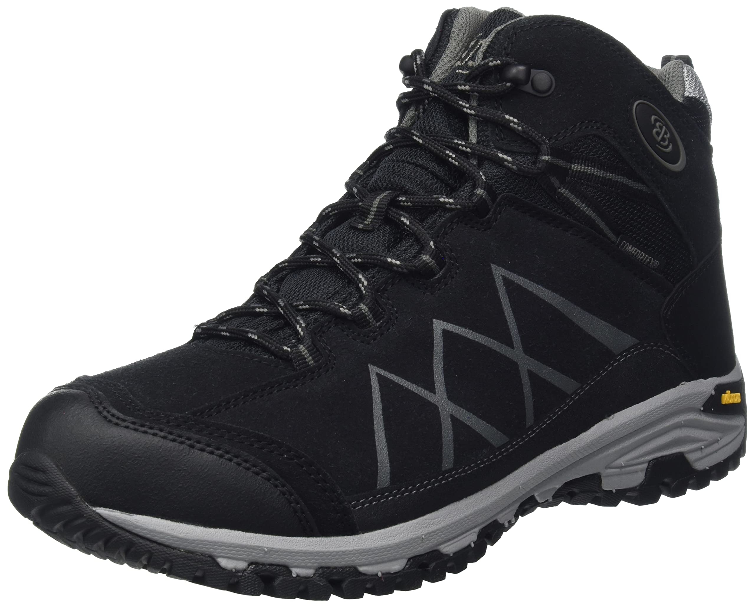 Brütting Unisex Kansas High Trail Running Shoes, Black Anthracite, 6 UK