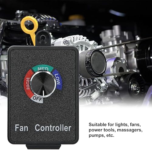 Miniatura 4 de Controlador de velocidad de ventilador, variable, ventiladores de ventilación HVAC, ajustador de velocidad, herramientas eléctricas sin escalones