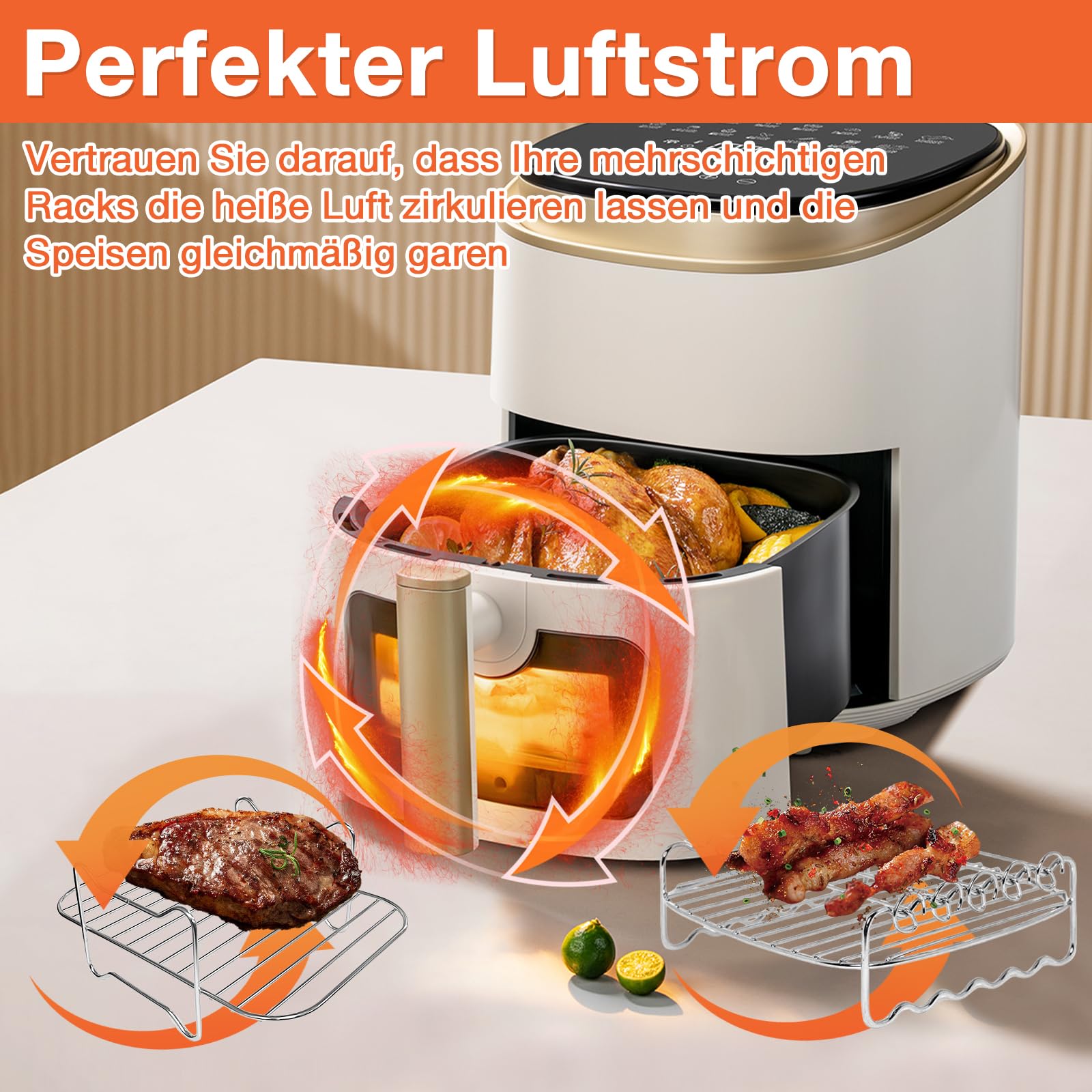 Alyvisun Teglie Accessori per Friggitrice ad Aria, 2 Pezzi Teglia in Silicone per Air Fryer Contenitori Cestello Riutilizzabile Quadrato Tappetino Sta | Leroy Merlin