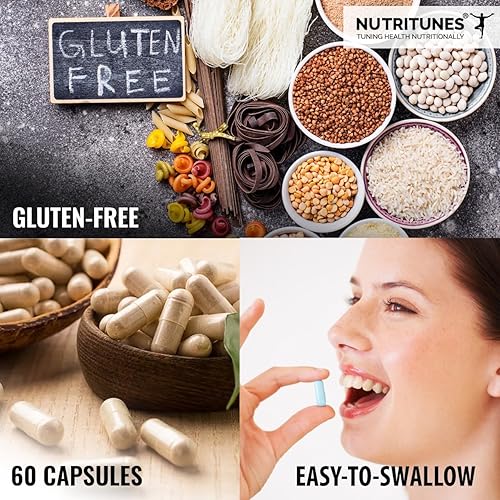 Miniatura 6 de Black Cohosh & Vitex (Chasteberry), Shatavari Menopausia & PMS Suplementos de apoyo para mujeres con equilibrio hormonal Femuni Balance 60