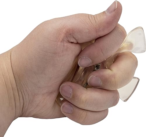 Miniatura 3 de VILLAGE GIFT IMPORTERS The Original Clinging Cross © de Not So Plain Jane con cuerpo plateado | Contornos a la mano humana