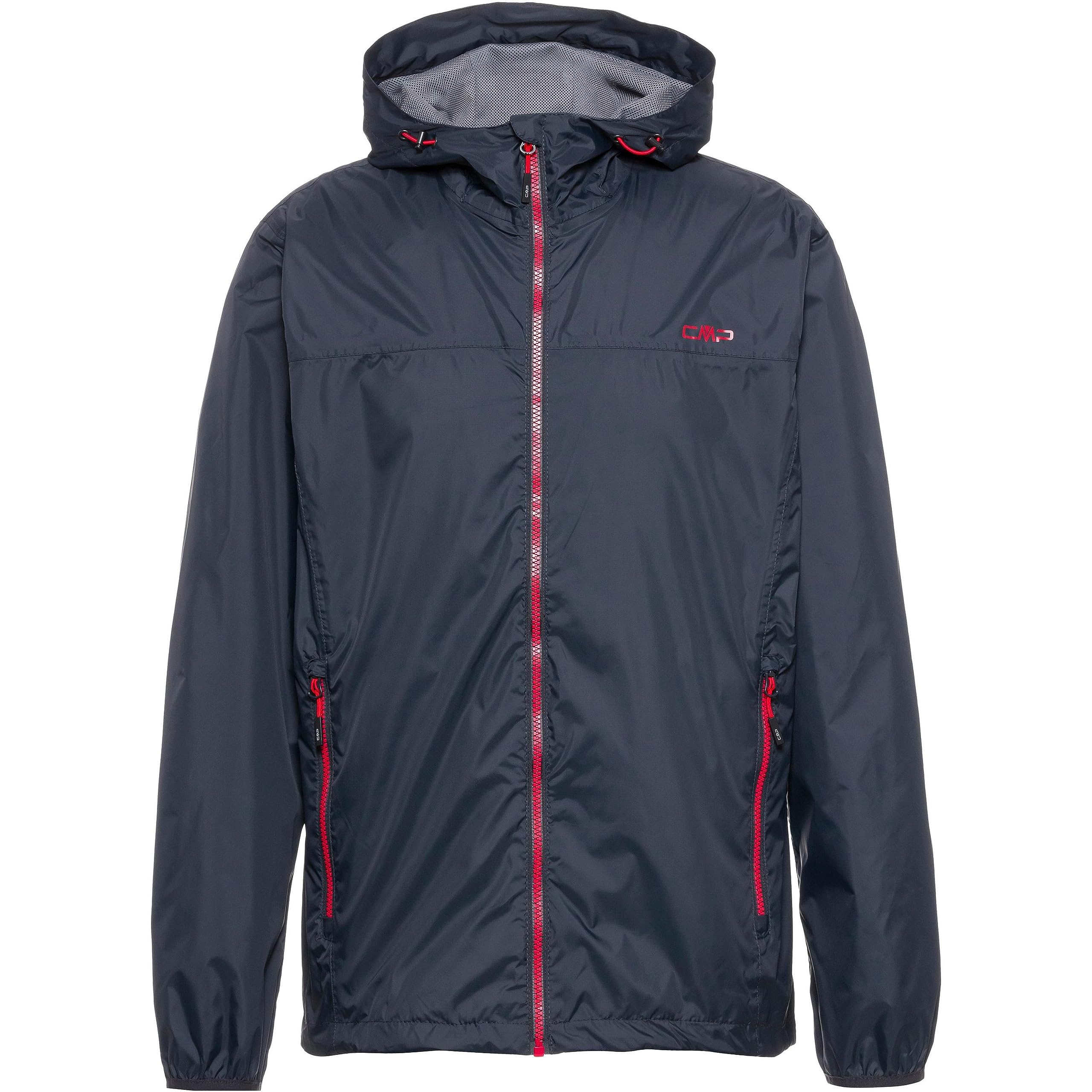 CMP - Man Jacket Rain Fix Hood, Anthracite, 54