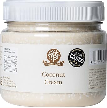 Nutural World - Coconut Cream 1kg Great Taste Award Winner
