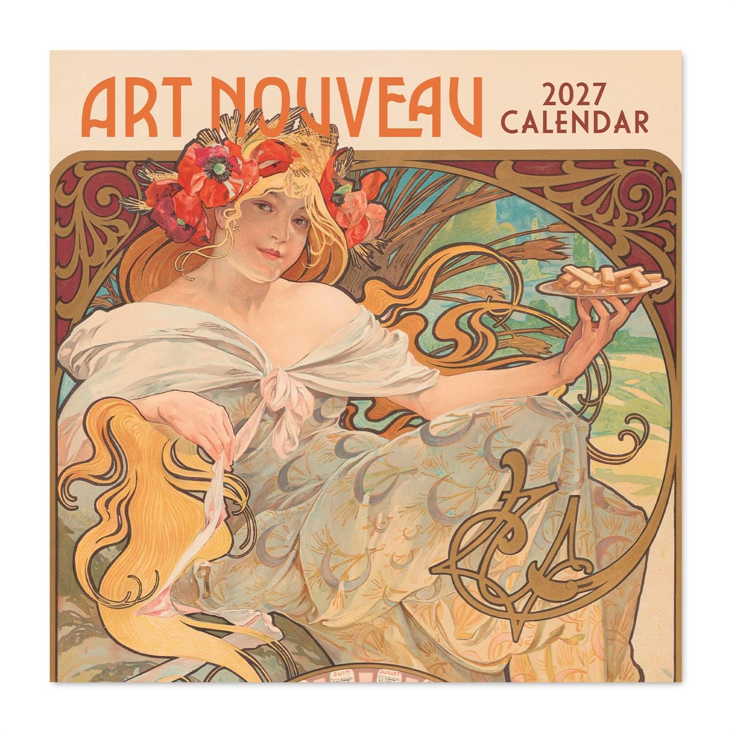 Grupo Erik Art Nouveau 2027 Wall Calendar, Art Gifts — image 1
