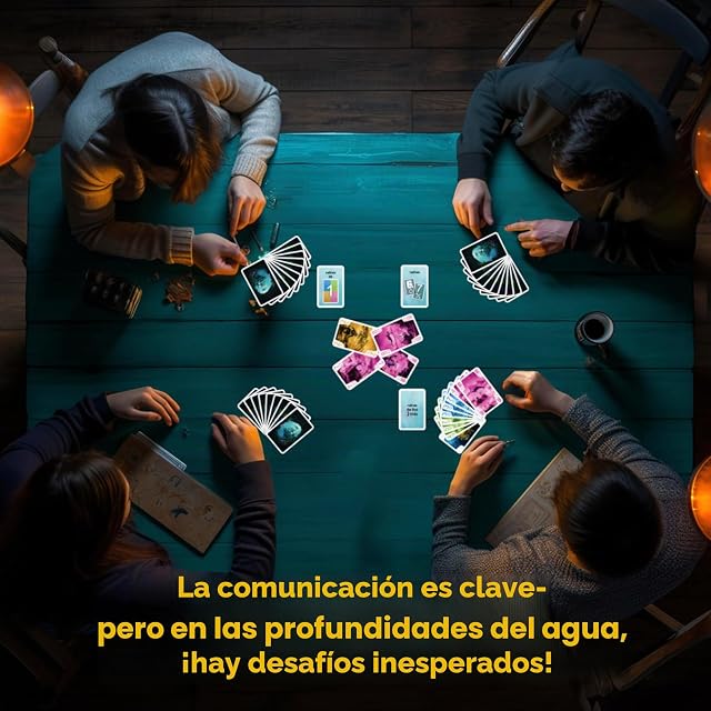 Foto 4 de 6 de Thames & Kosmos, 691869, The Crew: Mission Deep Sea, Cooperative Card Game, Trick Taking Game, Ages 10+