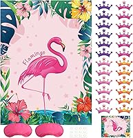 Vista 12 de NEBURORA Pin The Tail on The Donkey Juego de burro mexicano con 24 colas para fiesta del Cinco de Mayo, fiesta mexicana, fiesta temática de taco