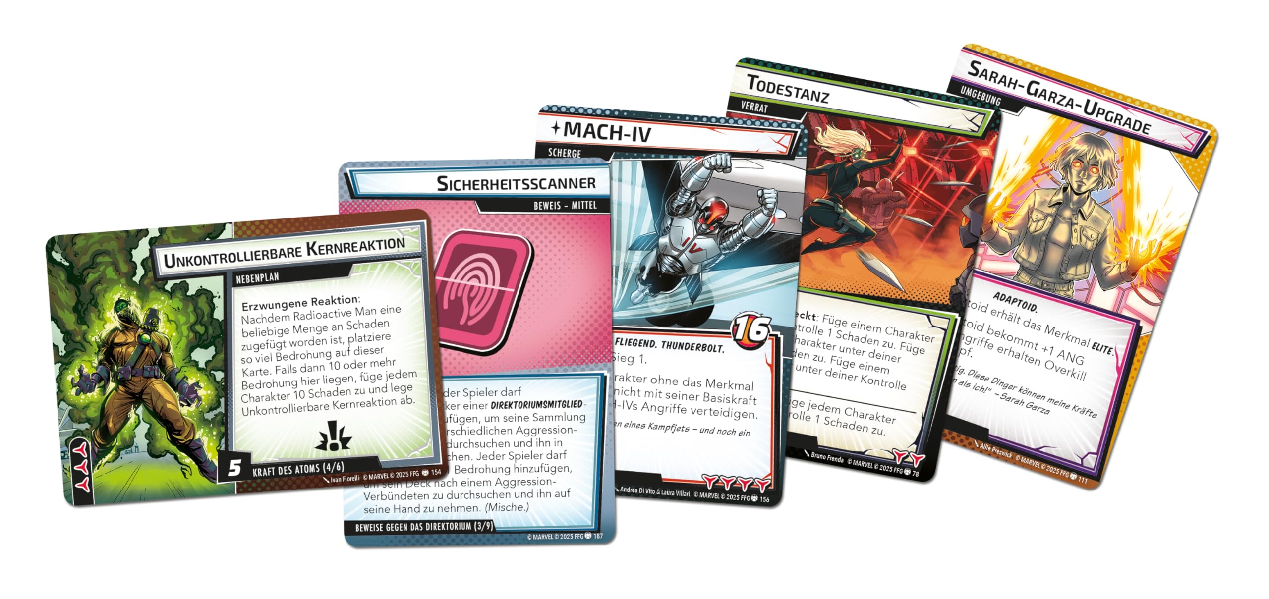 Asmodee, Marvel Champions: Das Kartenspiel – Agents of S.H.I.E.L.D, Deutsch