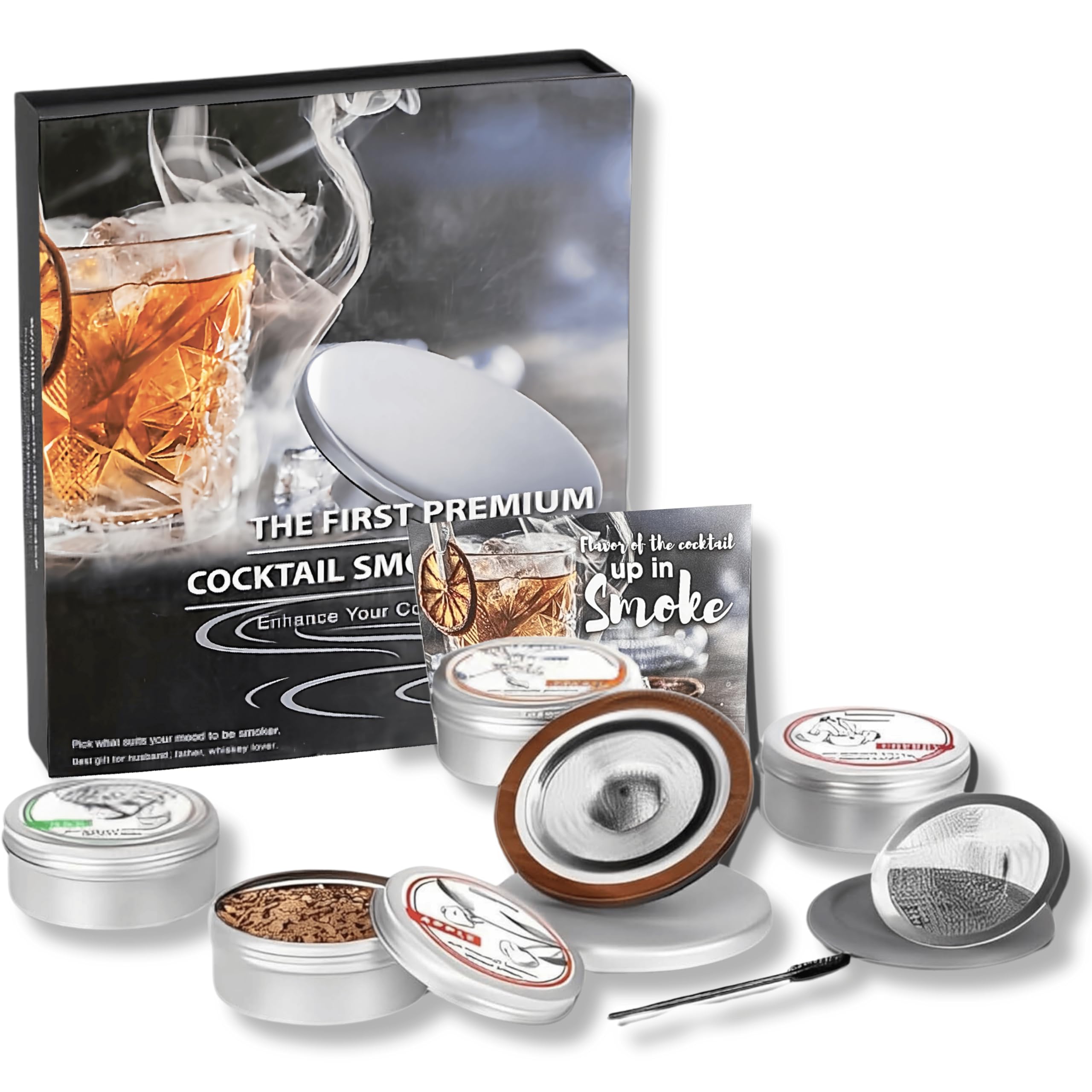Amazon.com: Cocktail Smoker Kit - Drink Smoker Kit w/ 4 Flavors of