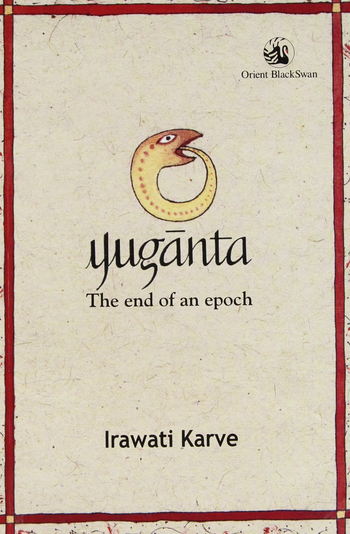 Irawati KarveYuganta: The End Of An Epoch