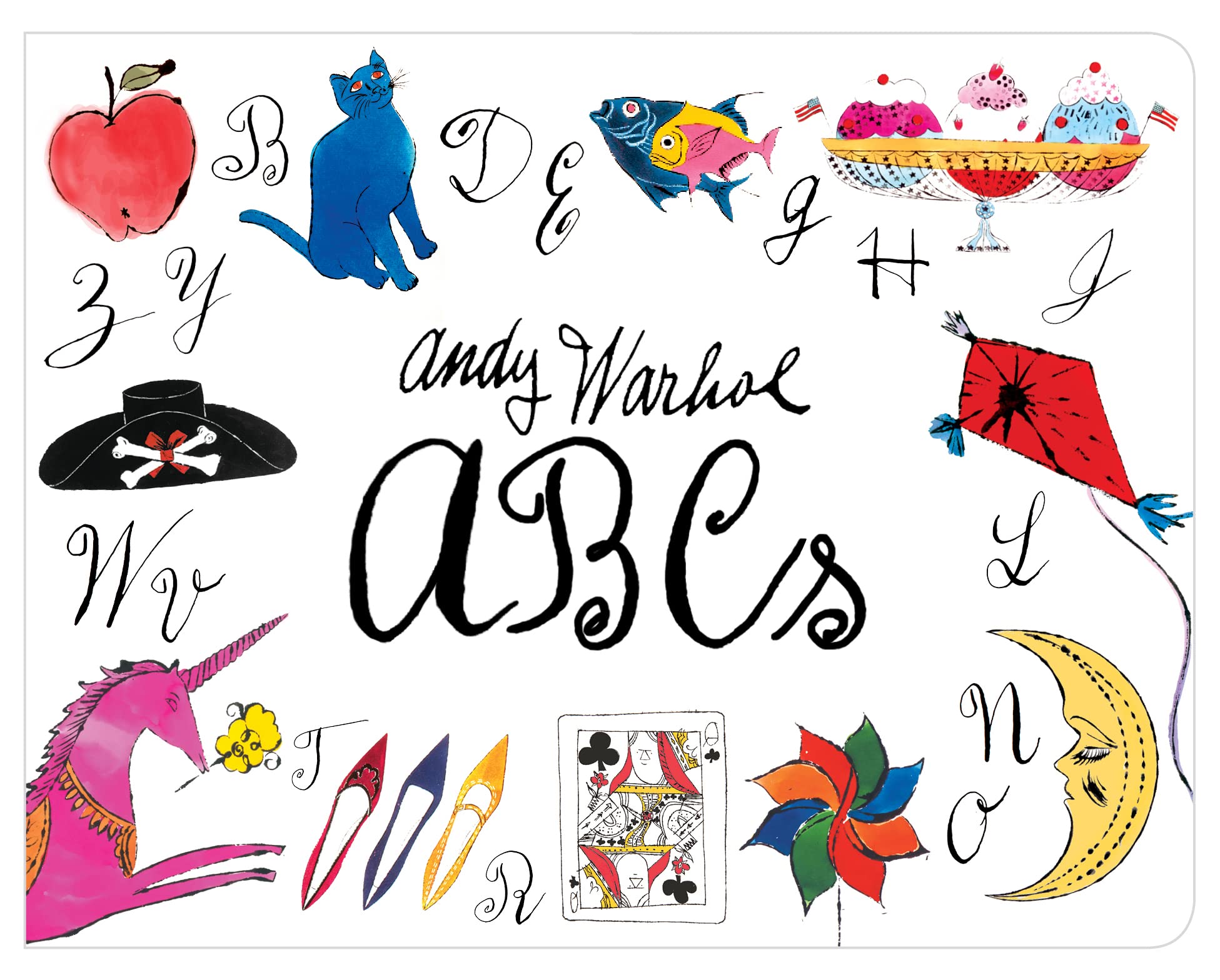 Andy Warhol ABCs - Whimsical and Educational Alphabet Board Book for Toddlers and Babies - Image 2