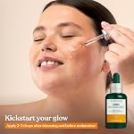 The Body Shop Vitamin C Serum for Face & Dull Skin | Glow Revealing Brightening Serum with Bakuchiol, Vegan 30ml
