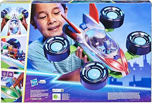 Miniatura 12 de PJ Masks Power Heroes PJ Explorider, vehículo de conversión con 3 modos, luces y sonidos, juguetes para niños y niñas de 3 años en adelante,