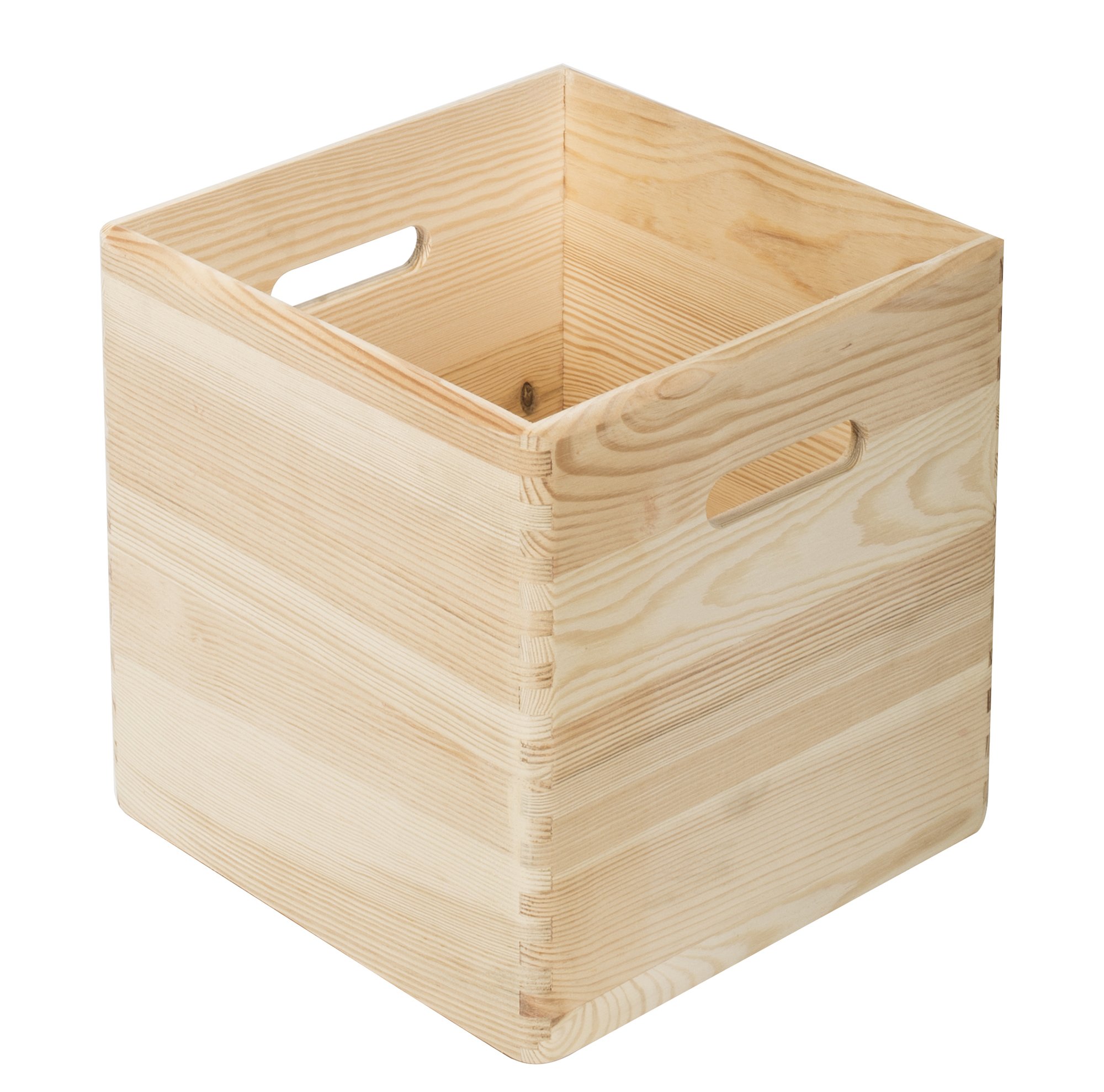 ASTIGARRAGA KIT LINE Caja de madera apilable 30X30X30