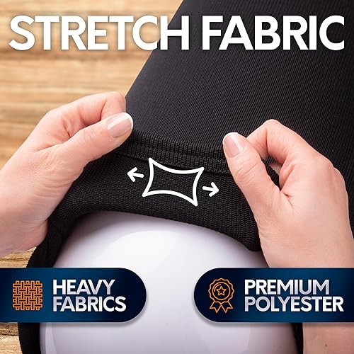 Miniatura 2 de Fundas para guardabarros de barco  Varias opciones de tamaño disponibles  Negro y azul marino  Paquete de 1, 2 y 4  Poliéster (paquete de 4, negro,