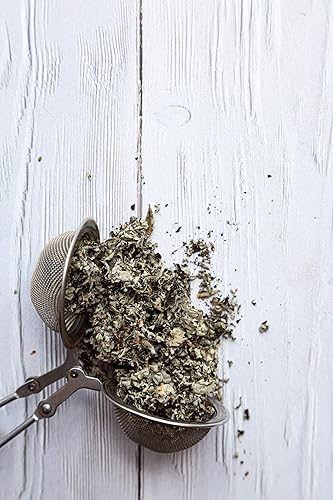 Miniatura 3 de Té de hoja de frambuesa, 16 onzas (cosecha silvestre real), 100% certificado por USDA orgánico, hoja suelta (Rubus idaeus aka Wild Raspberry Leaves)