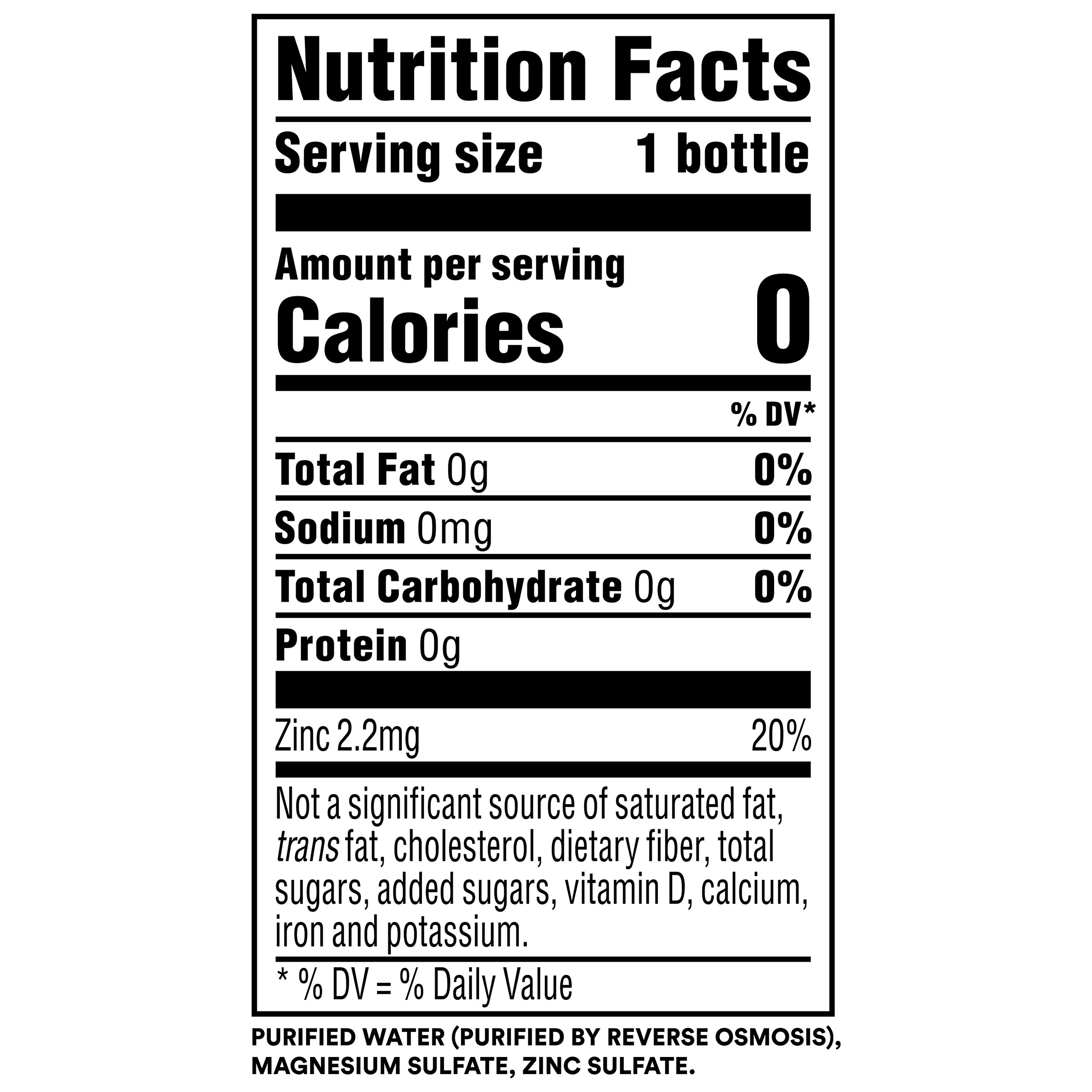 LIFEWTR Premium Purified Water PH Balanced With Electrolytes 100 