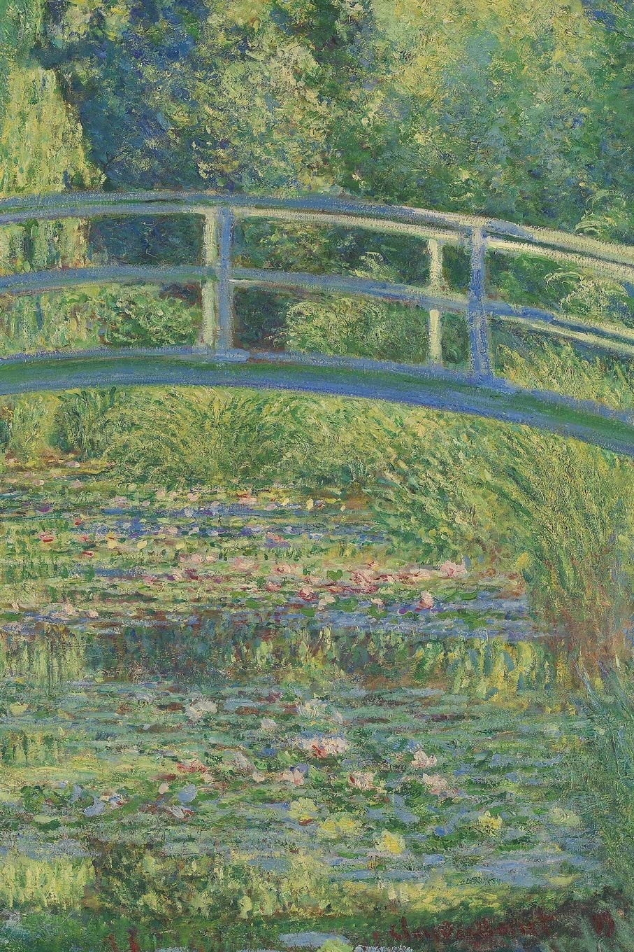 Monet Journal #10: Cool Artist Gifts - The Water Lily Pond Claude Monet Notebook Journal To Write In 6x9" 150 Lined Pages