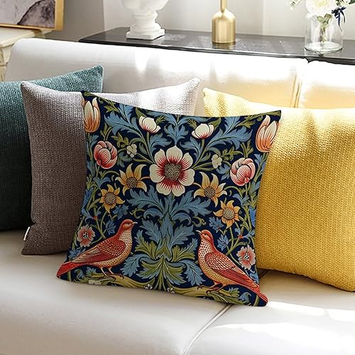 Vista 163 de ArogGeld Chinoiserie - Fundas de almohada escénicas asiáticas, estilo asiático, funda de almohada azul y verde Kelly, funda de cojín para decoración