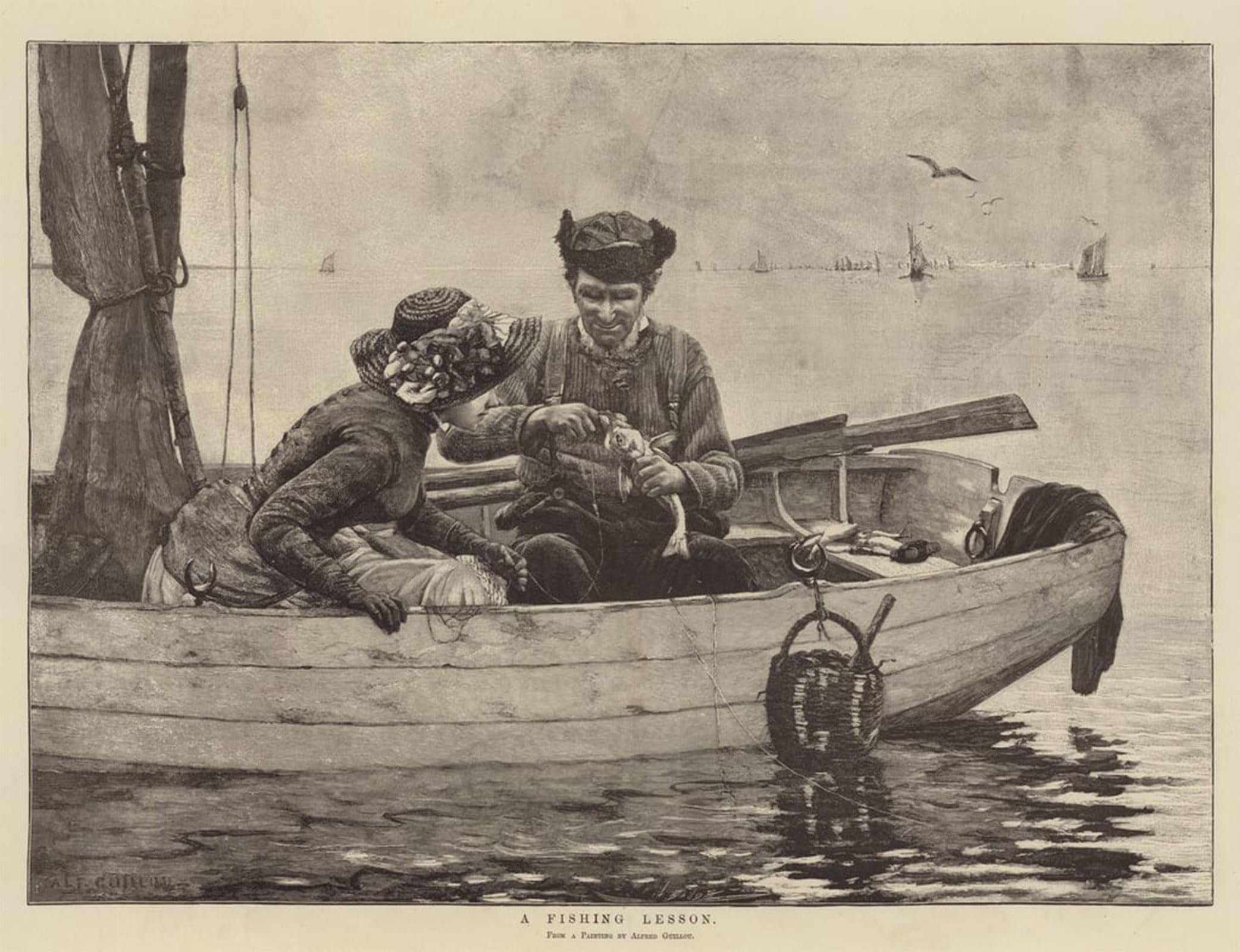 Une leçon de pêche d'Alfred Guillou pour briser la monotonie - 5