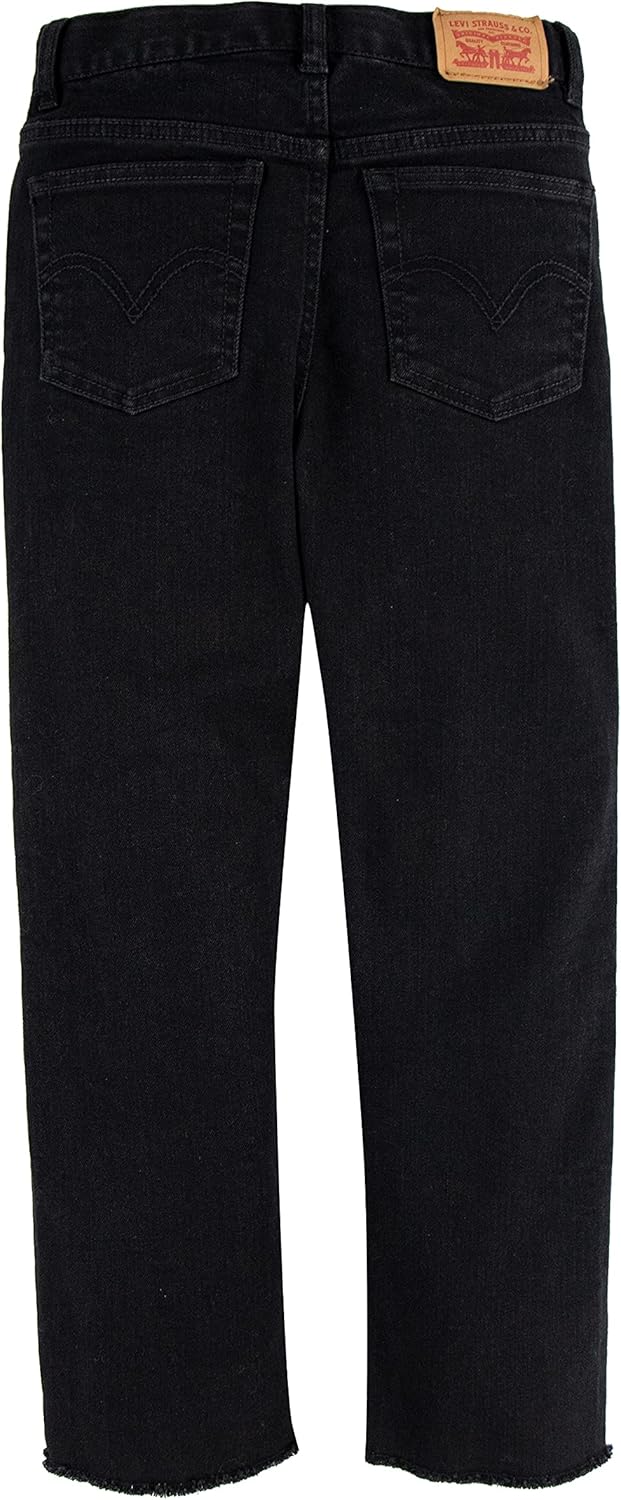 Levi's Girls' High Rise Straight Fit Jeans: Clothing, Shoes & Jewelry