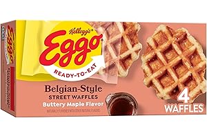 Eggo Frozen Belgian-Style Snack N Waffles