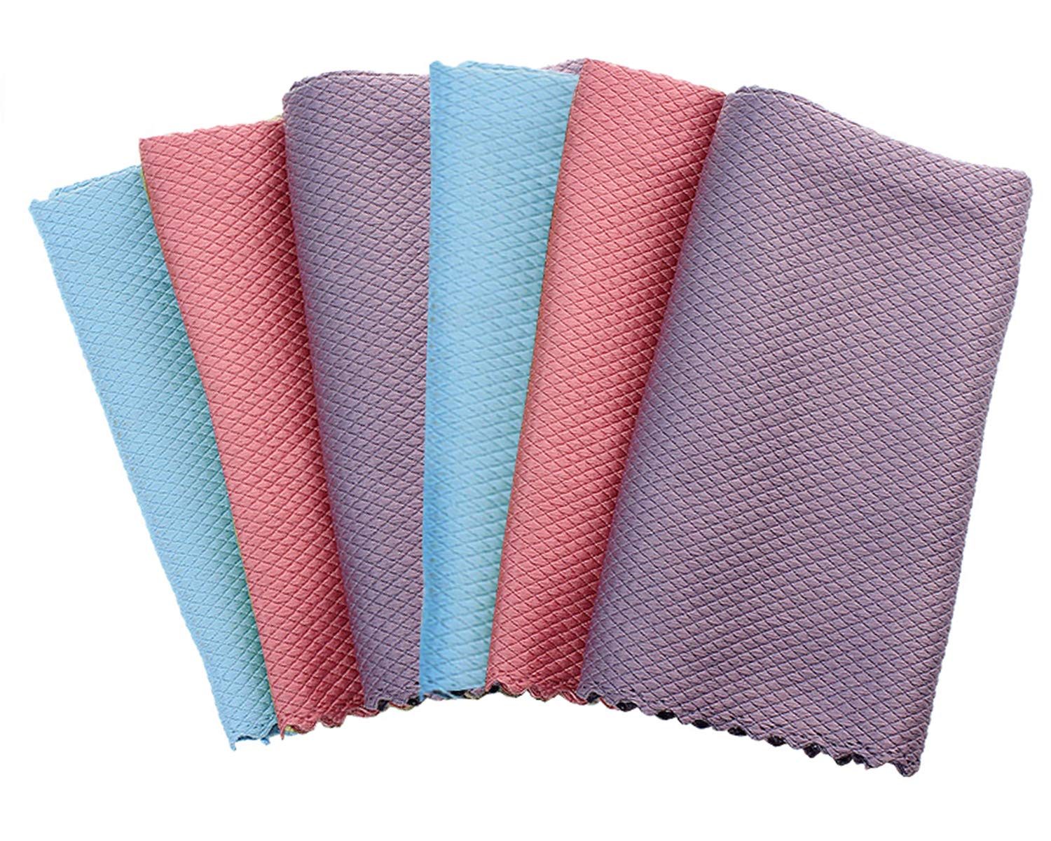 Glasreiniger Set Mit Teleskopgriff - 6 Mikrofasertücher + Bürste Für Auto & Wohnung