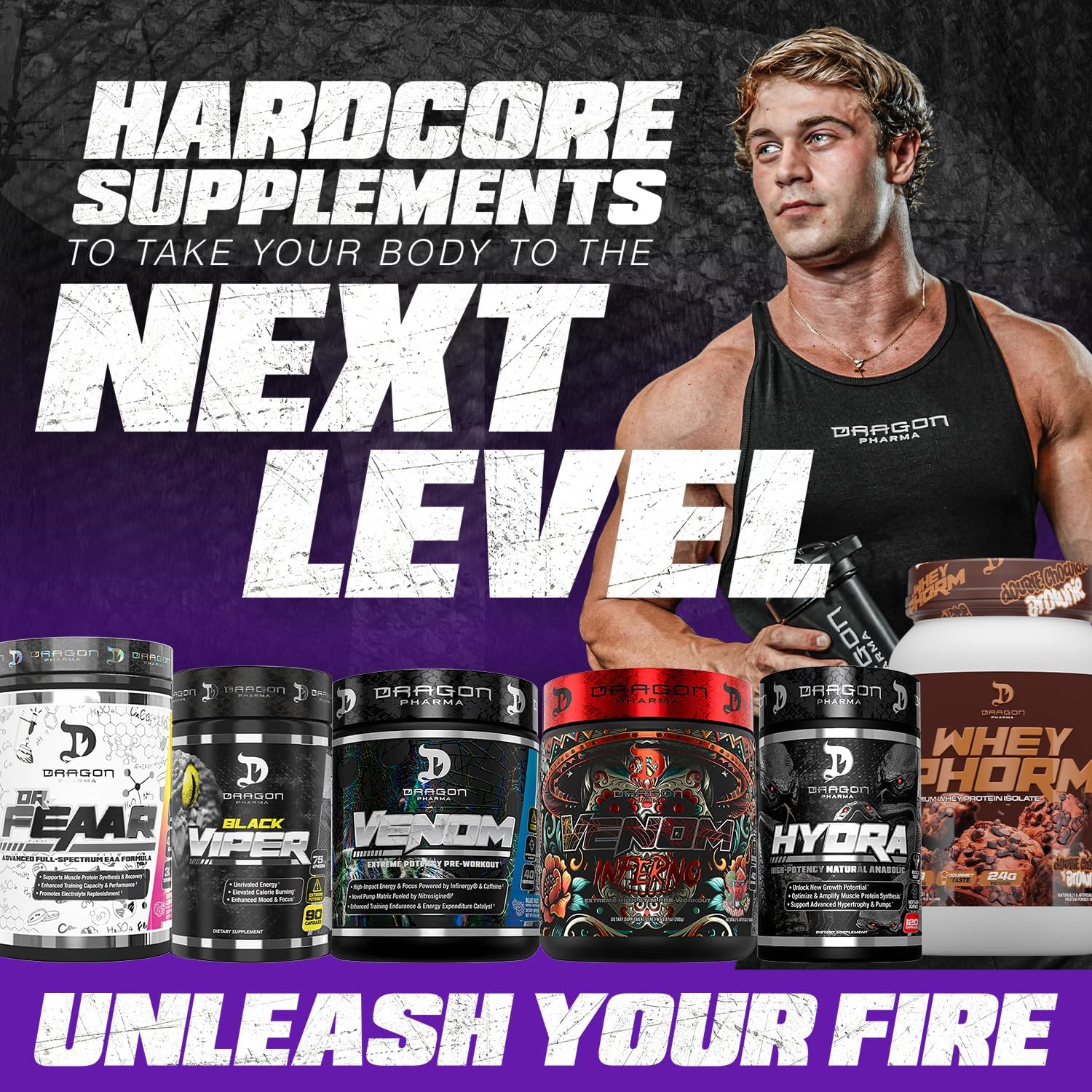DRAGON PHARMA Isophorm, Hydrolized Whey Protein Isolate, Fast Absorption Premium Whey Protein, Maximize Recovery, Great Tasting, 25g Per Serving (2 lb, Vanilla Soft Serve)