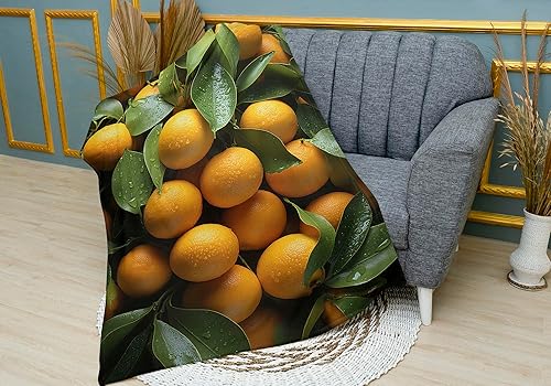 Miniatura 6 de Manta Kumquat - Regalo ideal para los amantes del kumquat de 50 x 60 pulgadas
