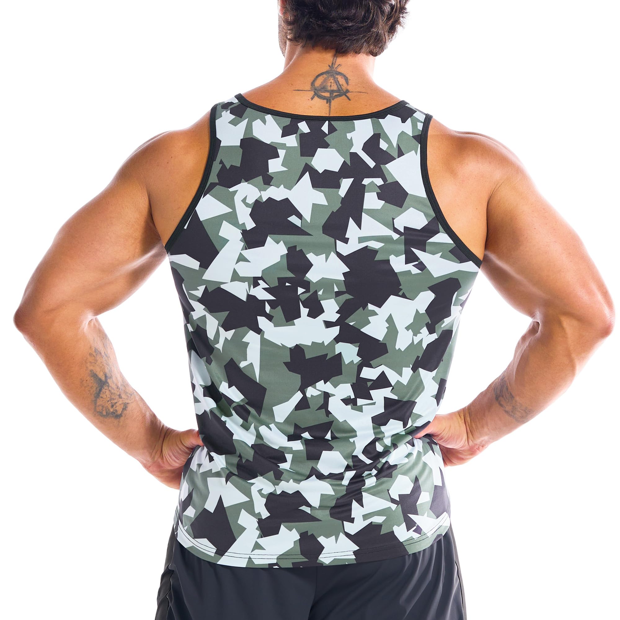 ZENWILL Lot de 3 débardeurs irréguliers légers pour homme à séchage rapide