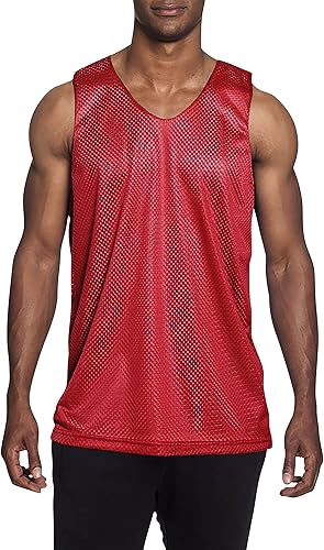 Camiseta de baloncesto reversible para hombre de alta calidad que absorbe la humedad, Blanco