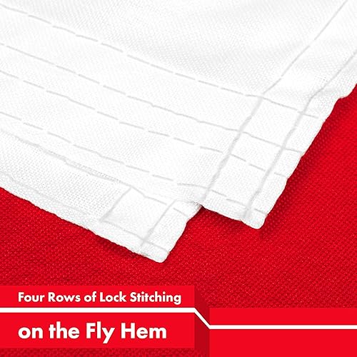 Vista 19 de G128 LiteWeave Pro Series - Bandera de Israel 3 x 5 pies LiteWeave Pro Series impreso poliéster 150D Bandera de país, interior y exterior