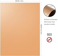 Vista 2 de Set de 5 bandejas Aoocan. Bandejas 100 % autoadherentes para asar a la parrilla y hornear. Aprobadas por FDA, libres de PFOA. Reutilizables