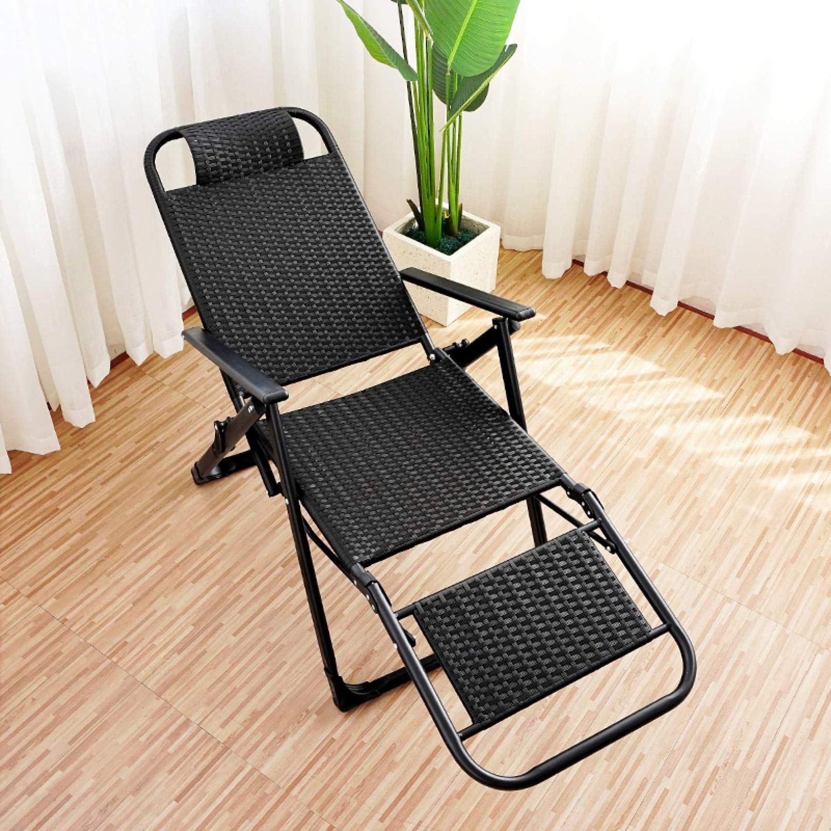 Chaise pliante à gravité zéro pour éliminer le stress sur votre terrasse