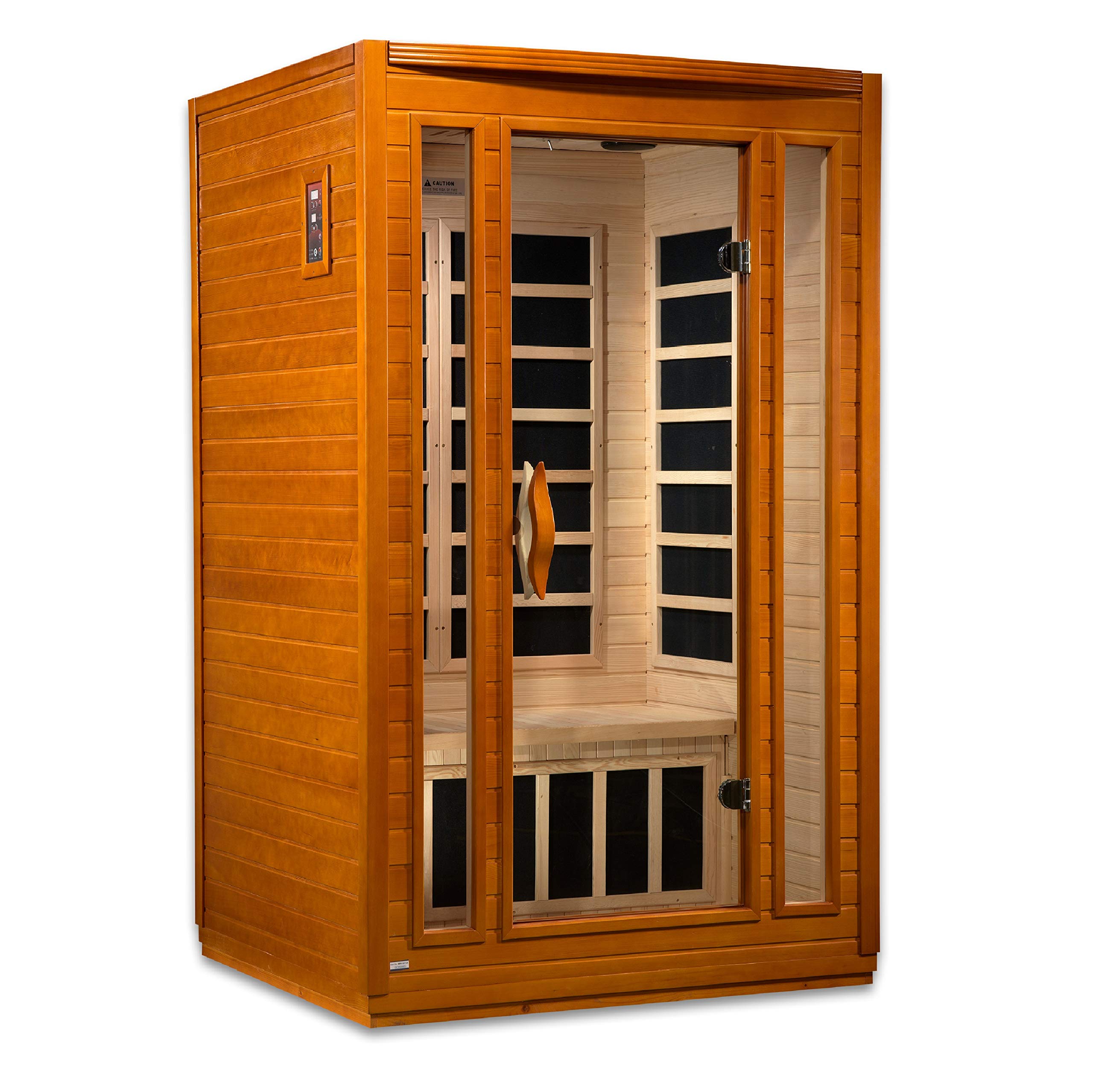 Maxxus San Marino 2-Person Low EMF (Under 8MG) FAR Infrared Sauna, Curb Side Delivery