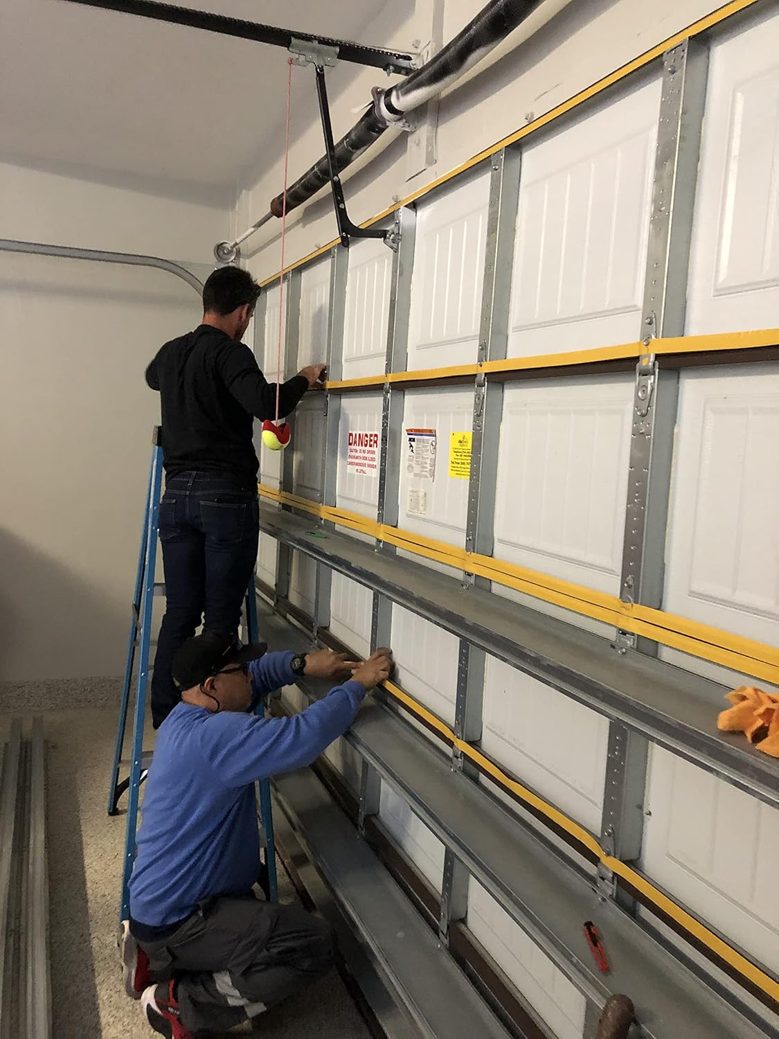 NASATech Reflective 1 Car White Poly-Foam Garage Door Insulation Kit 9L x 8H Kit