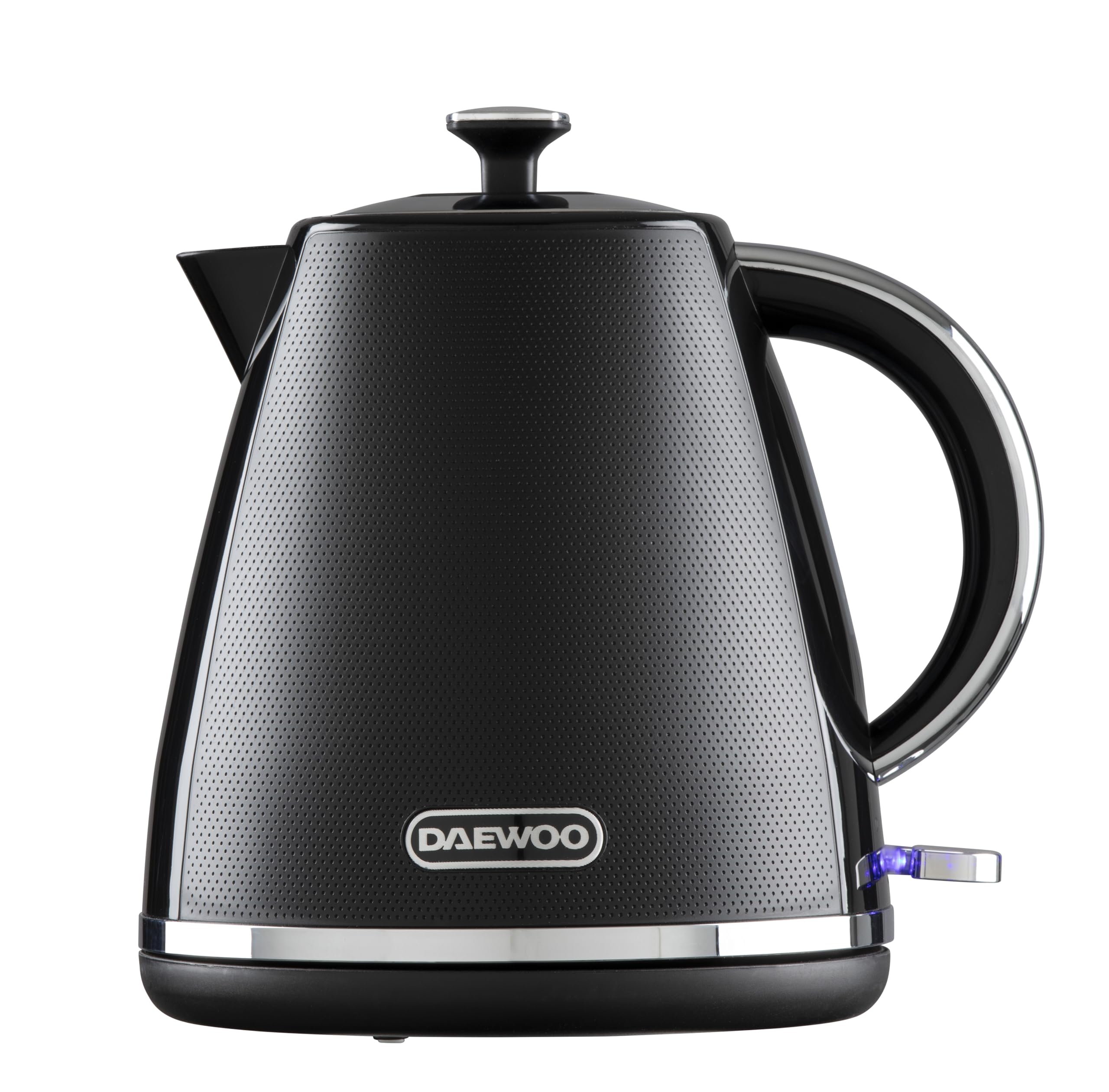 Daewoo Electricals  Stirling 1.7L 3Kw Pyramid Kettle Black