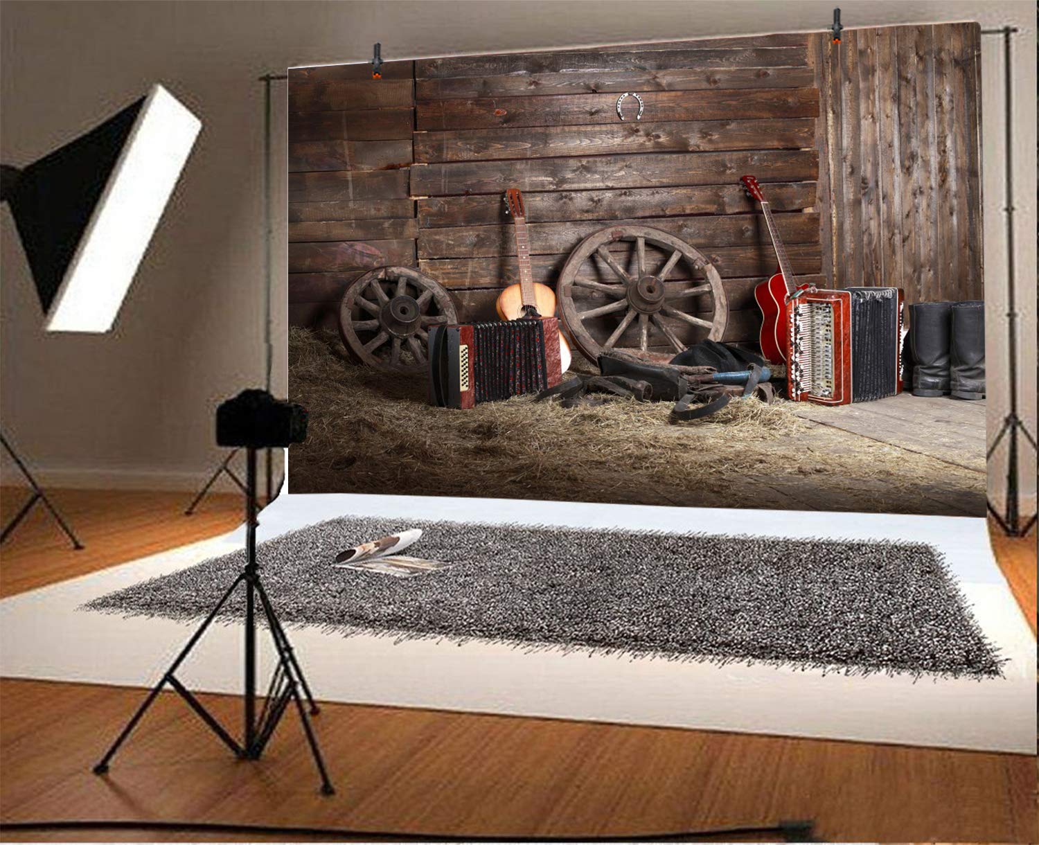 Vintage Backdrops For Photography Loccor 7x5ft Fabric Vintage Tools ...