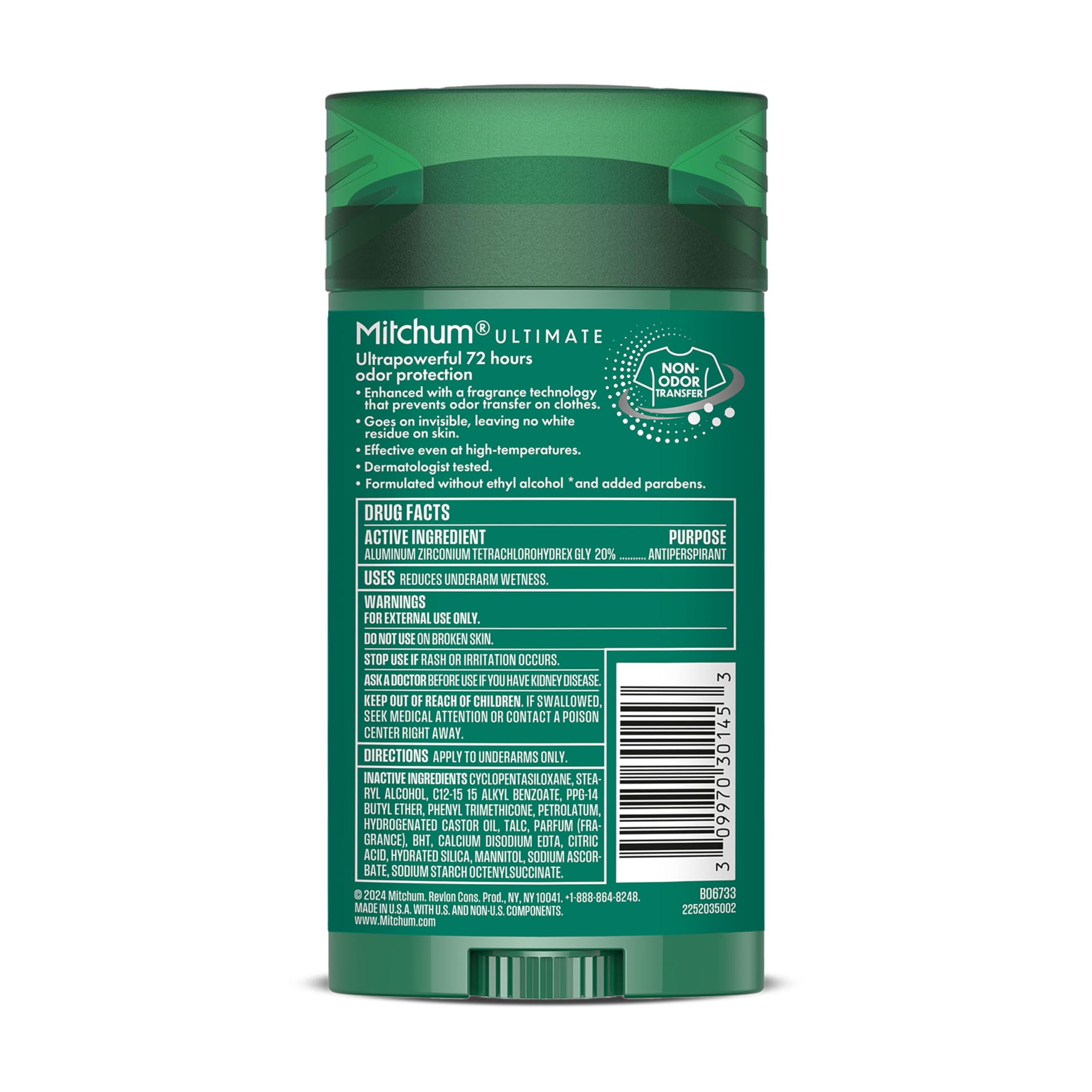 Mitchum 72H Odor Protection - 2 Pack -9