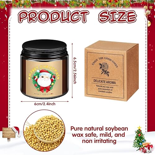 Miniatura 9 de 24 velas perfumadas cristianas a granel en tarro de 6.7 onzas, regalos cristianos, 8 oraciones de fragancia, velas religiosas de la Biblia, regalo