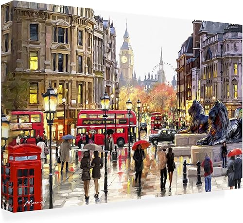 Trademark Fine Art ALI8673-C1624GG - Lienzo decorativo